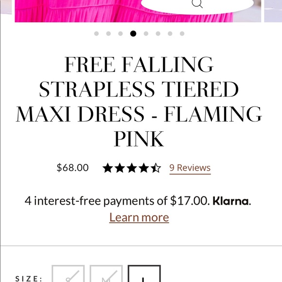 VICI Free Falling Maxi Dress - Picture 6 of 6